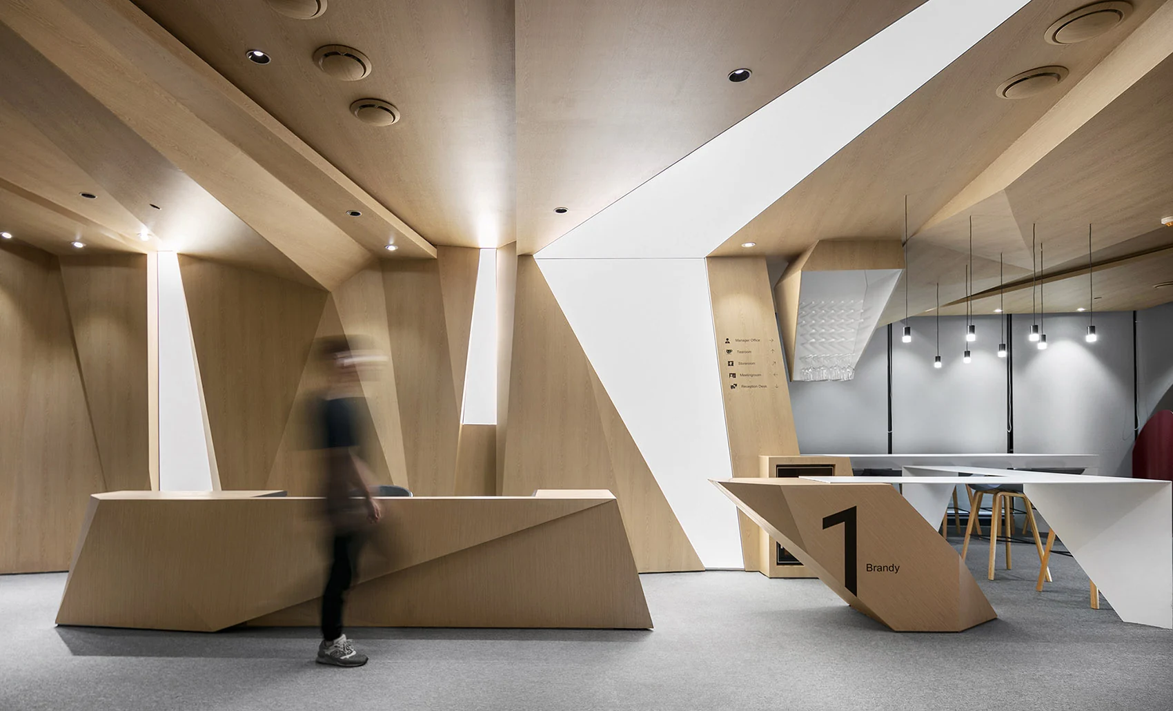 Expect Technology Workplace — Wuhan workplace interior, view 2
