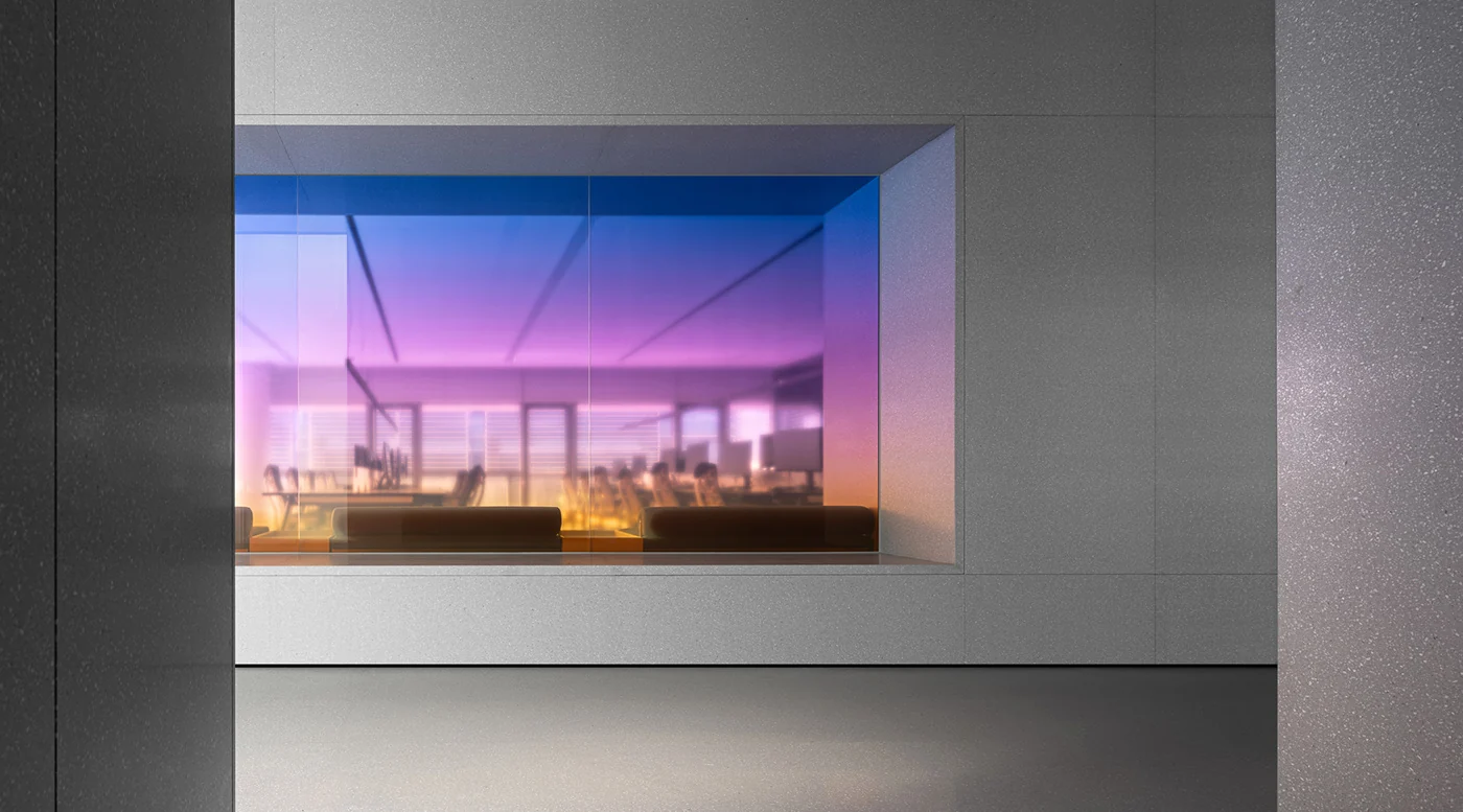 Qizhi Technology Office — Hangzhou workplace interior, view 1
