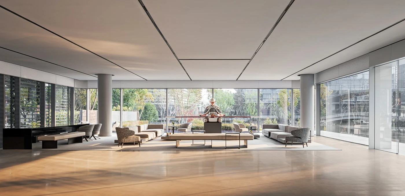 Qizhi Technology Office — Hangzhou workplace interior, view 2