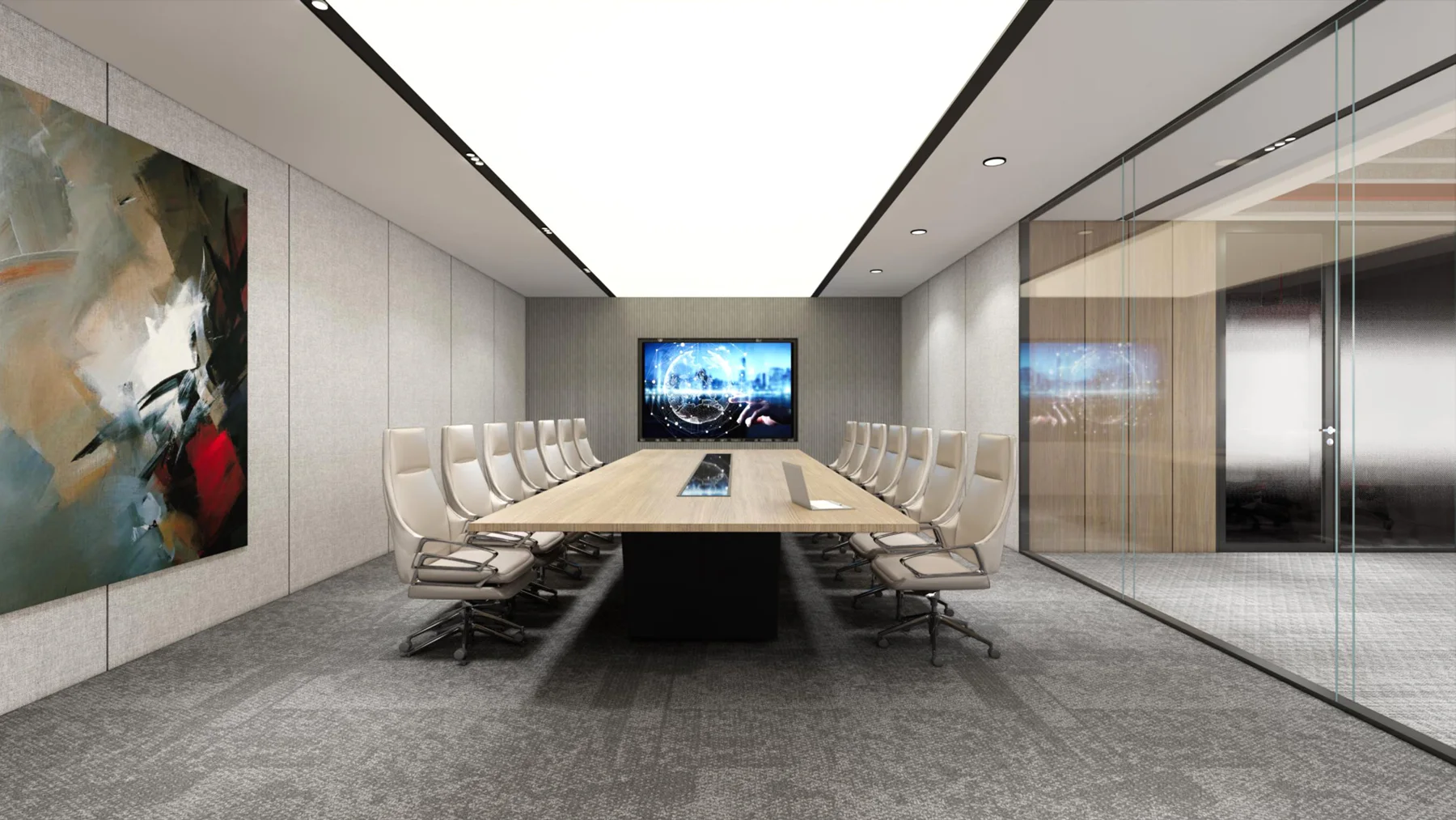 簡約企業辦公室 — 曼谷工作空間，第 2
